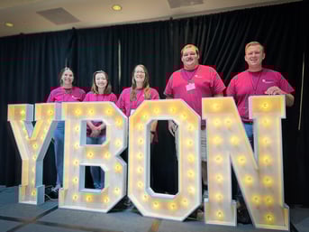 Heartland Bank associates at YBON