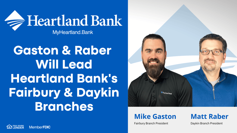 Mike Gaston and Matt Raber Heartland Bank