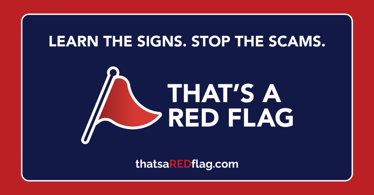 That's a Red Flag