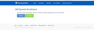 Bill Payment Enrollment